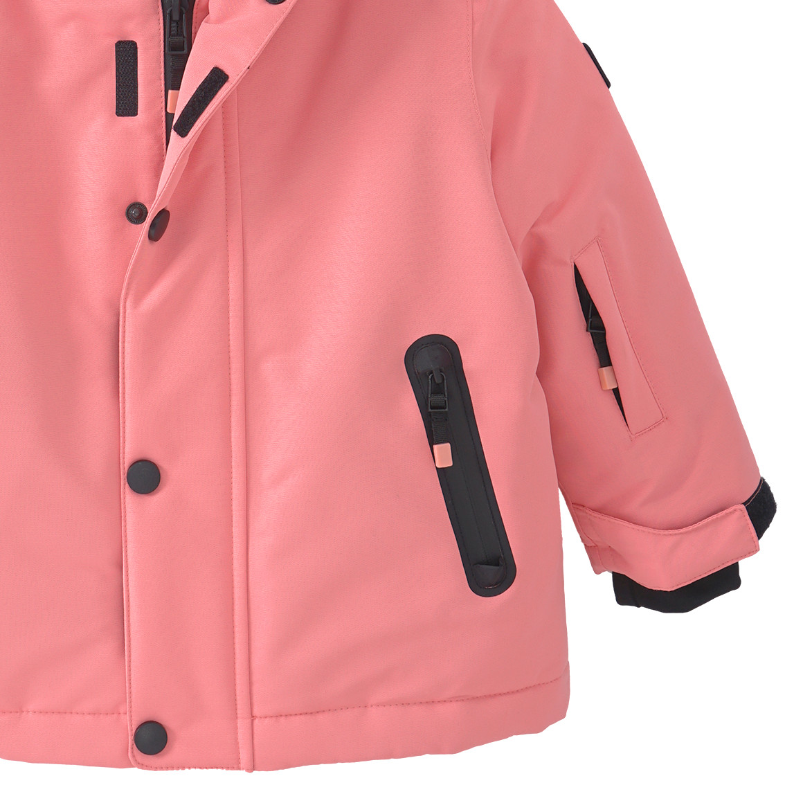 Baby Schneejacke mit Schneefang