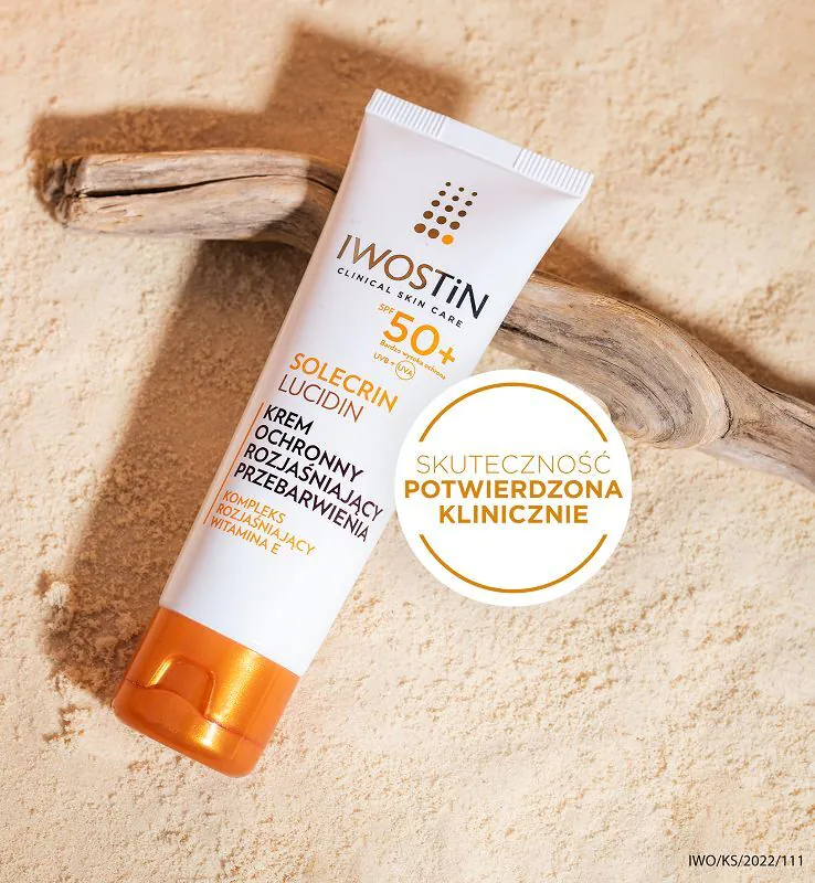 Iwostin Solecrin Lucidin Crème tegen verkleuringen SPF 50+