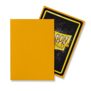 Schutzhüllen Dragon Shield Matte: Matte Yellow (100 Stück)