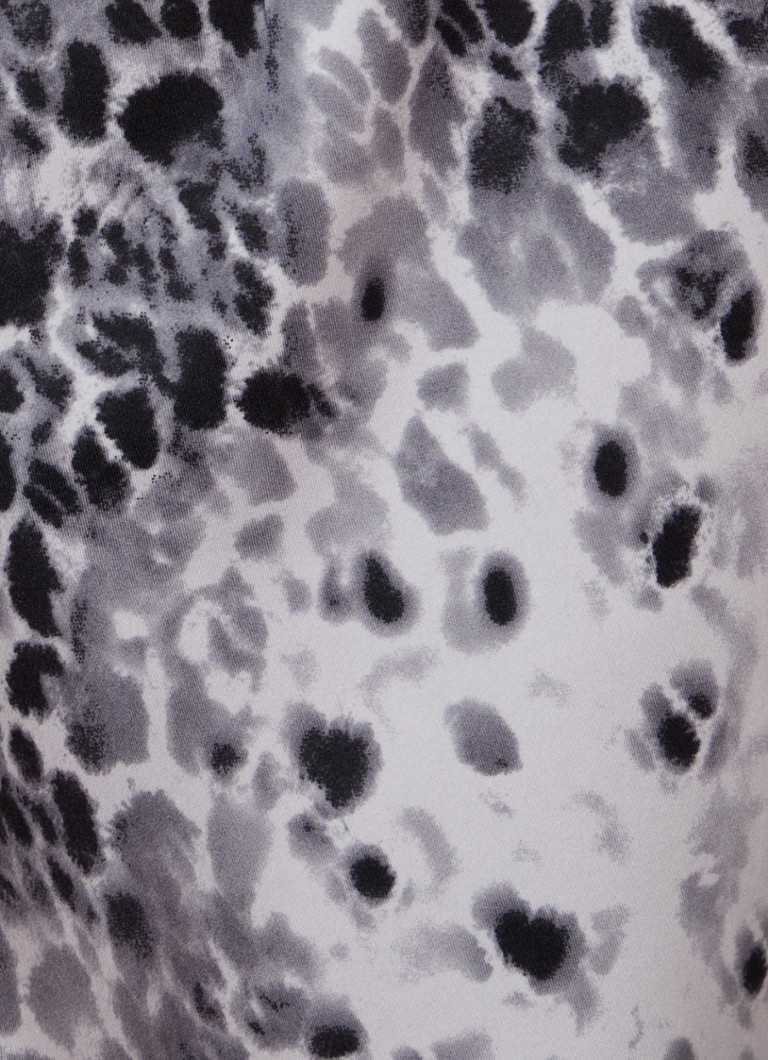 Rosner Alisa, dopasowane legginsy ze średnim stanem i nadrukiem.