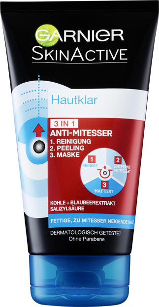 Garnier SkinActive Hautklar 3in1 Anti-Mitesser