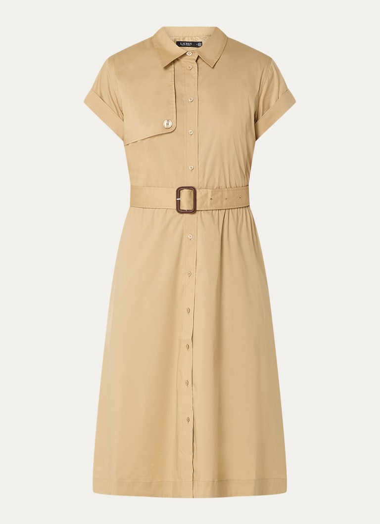 Rochie midi Ralph Lauren cu curea legată