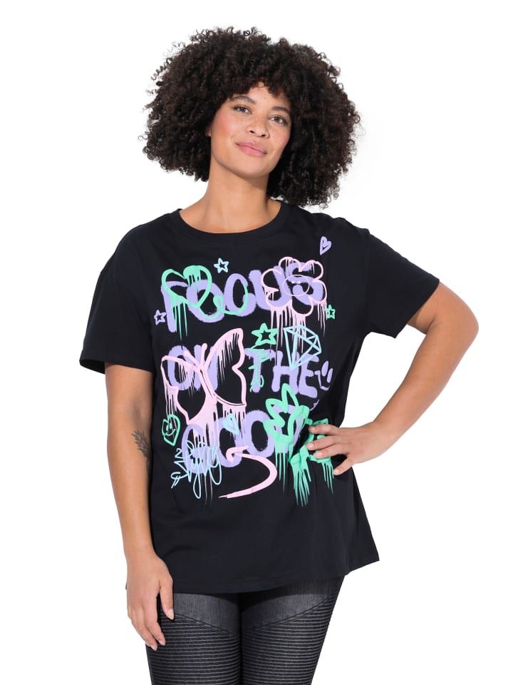Angel of Style Shirt in schwarz günstig kaufen