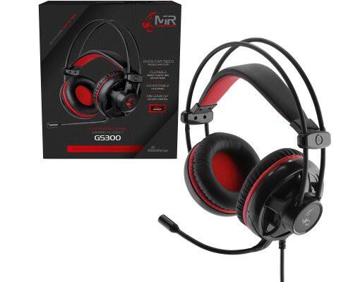MediaRange MRGS300 Verkabelter Stereo-Kopfhörer über dem Ohr 3,5 mm Klinke Schwarz