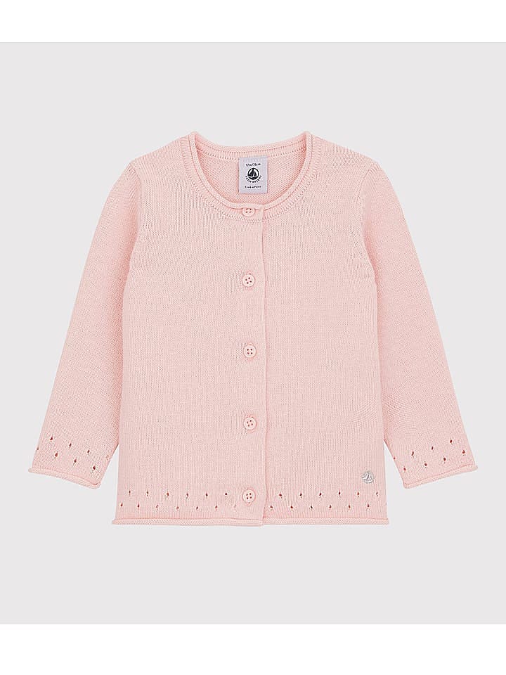 PETIT BATEAU Cardigan in Rosa günstig kaufen 92