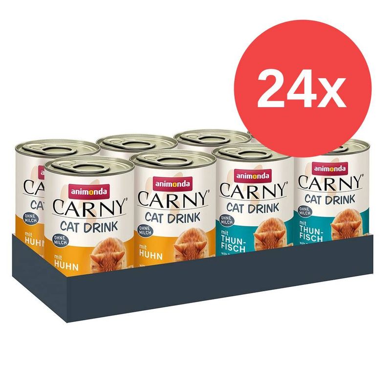 Sparpaket animonda Carny Cat Drink 24 x 140 ml