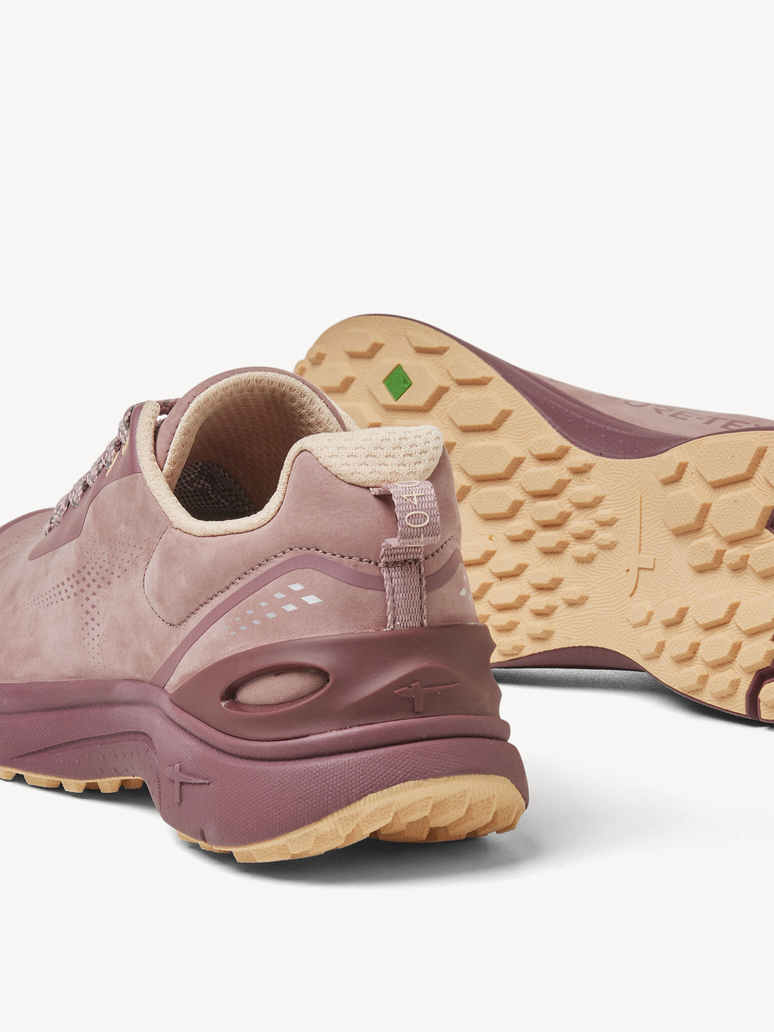 GORE-TEX Chaussure de randonnée W-0405 en cuir - rouge