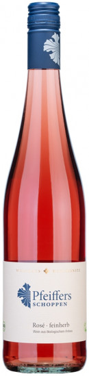 2022 Pfeiffers Schoppen Rosé feinherb Bio - Weinhaus Hoflößnitz