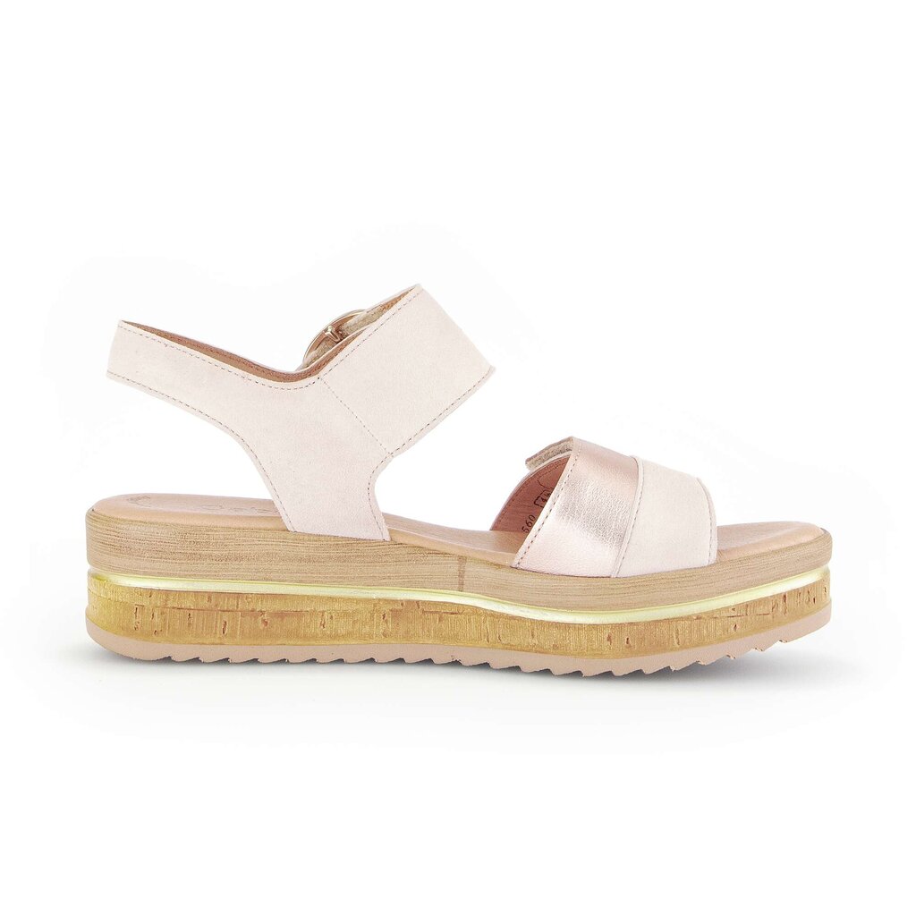 Gabor fashion Plateau Sandale rosa