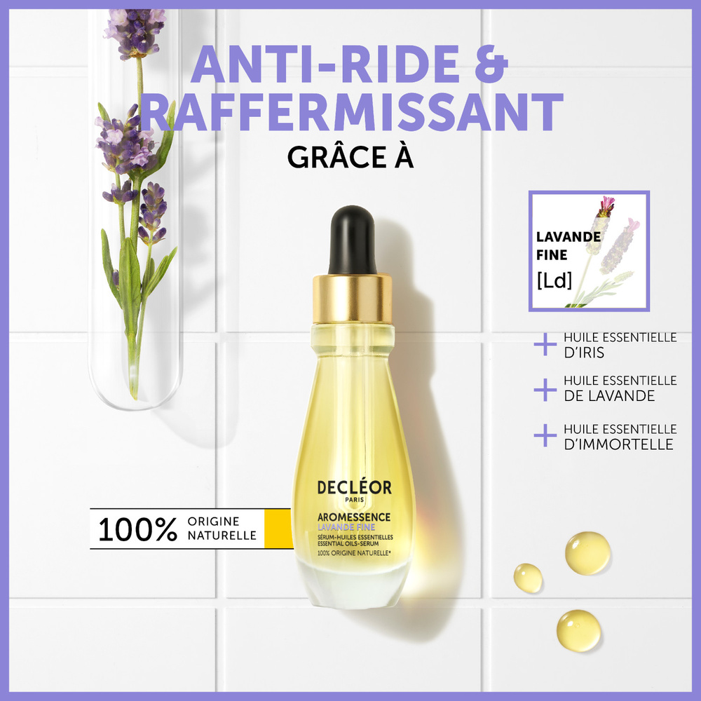 Decléor LAVANDE FINE Raffermissant Aromessence Sérum-Huiles Essentielles