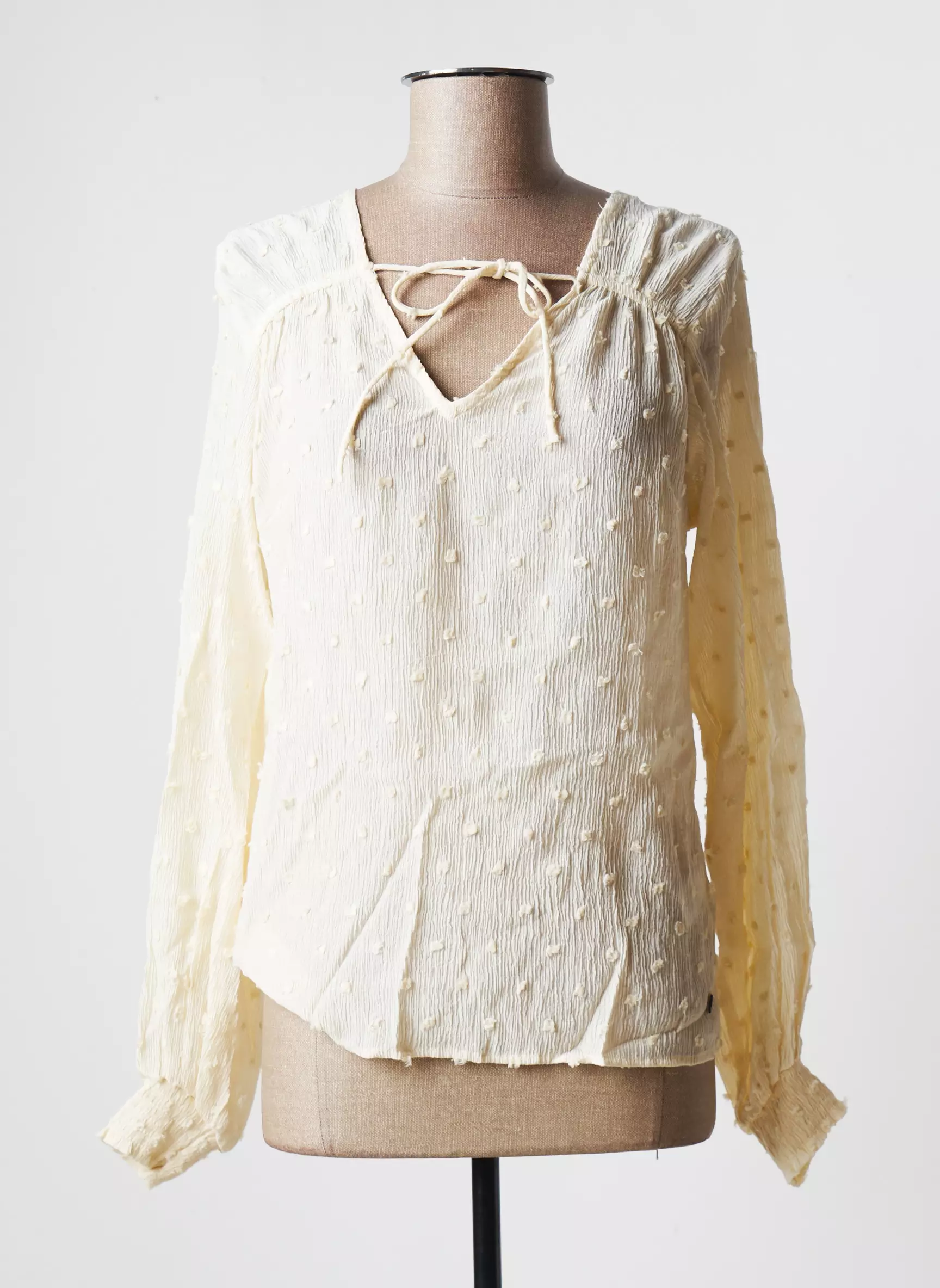 Garcia Blouses Femme couleur beige