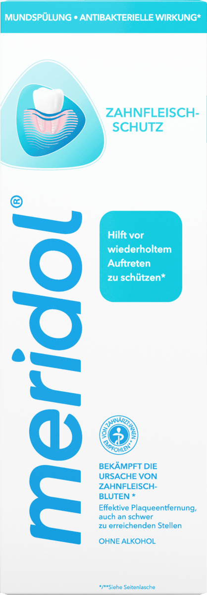 Mundspülung Zahnfleischschutz antibakteriell, 400 ml