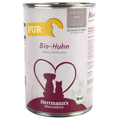 Sparpaket Herrmann's Bio-Reinfleisch 12 x 400 g