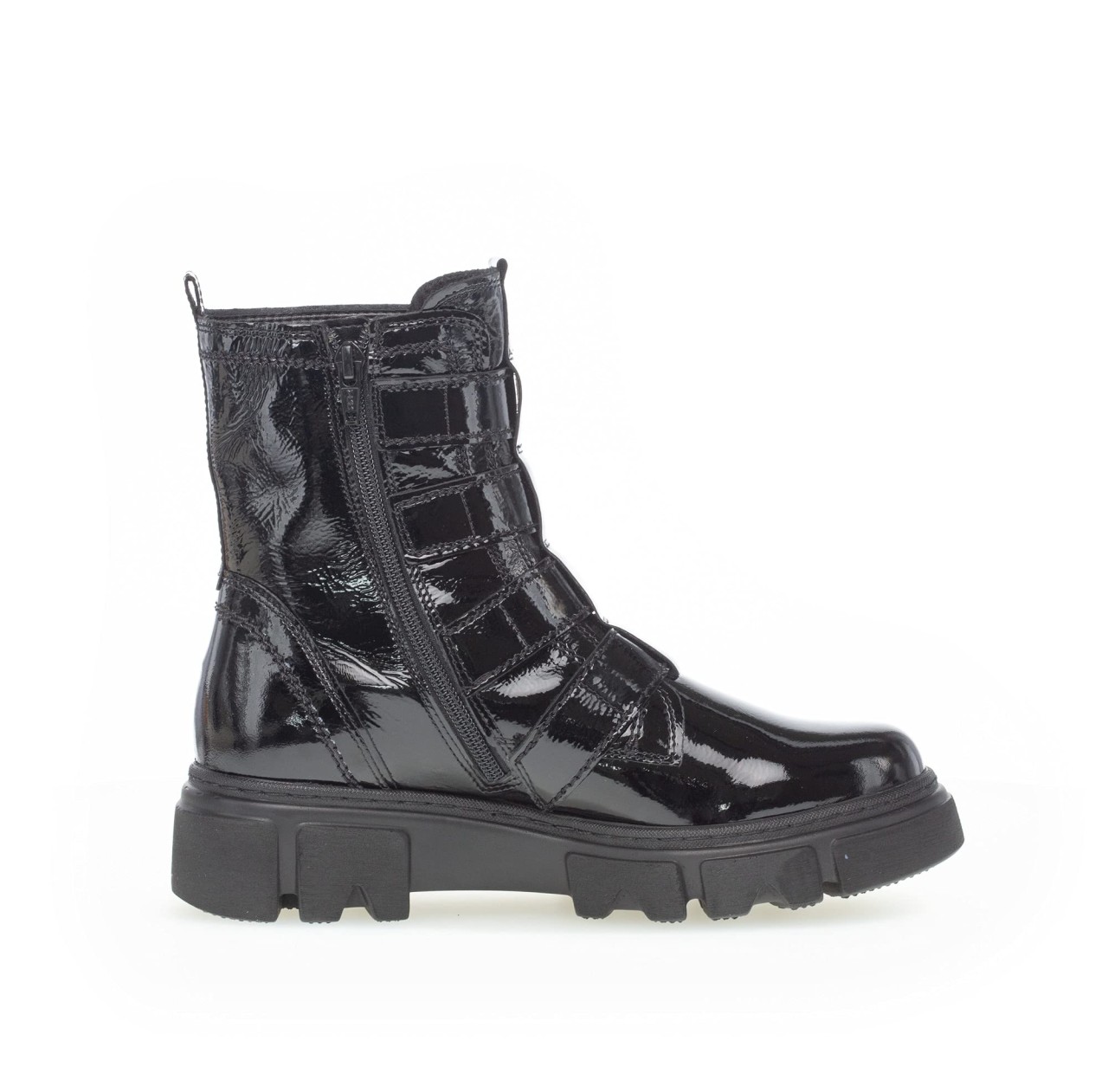 GABOR Freizeit Schnürer schwarz Gabor Fashion Biker- / Combat Boot 71.73