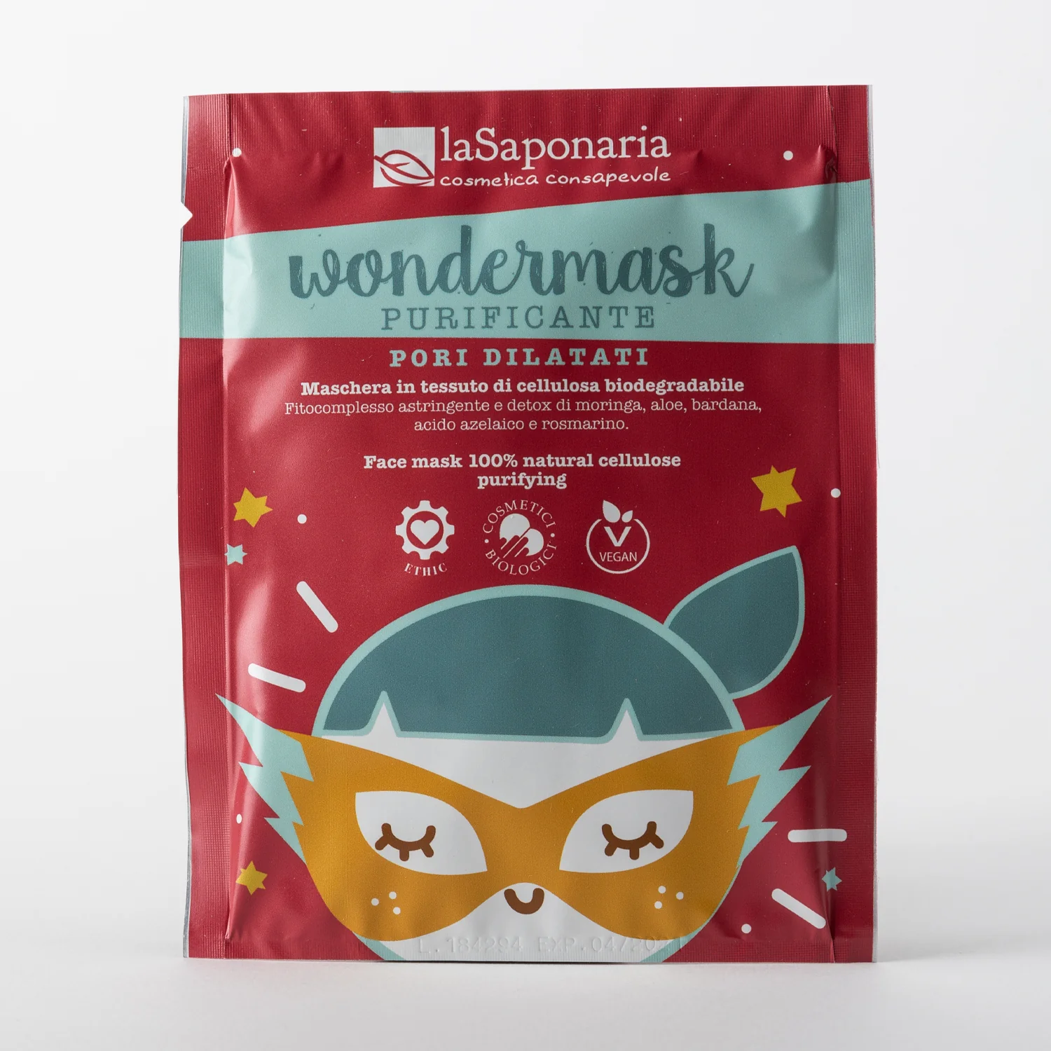 Wondermask Wondermask - Purifying Sheet Mask - Прочишћавајућа маска за лице