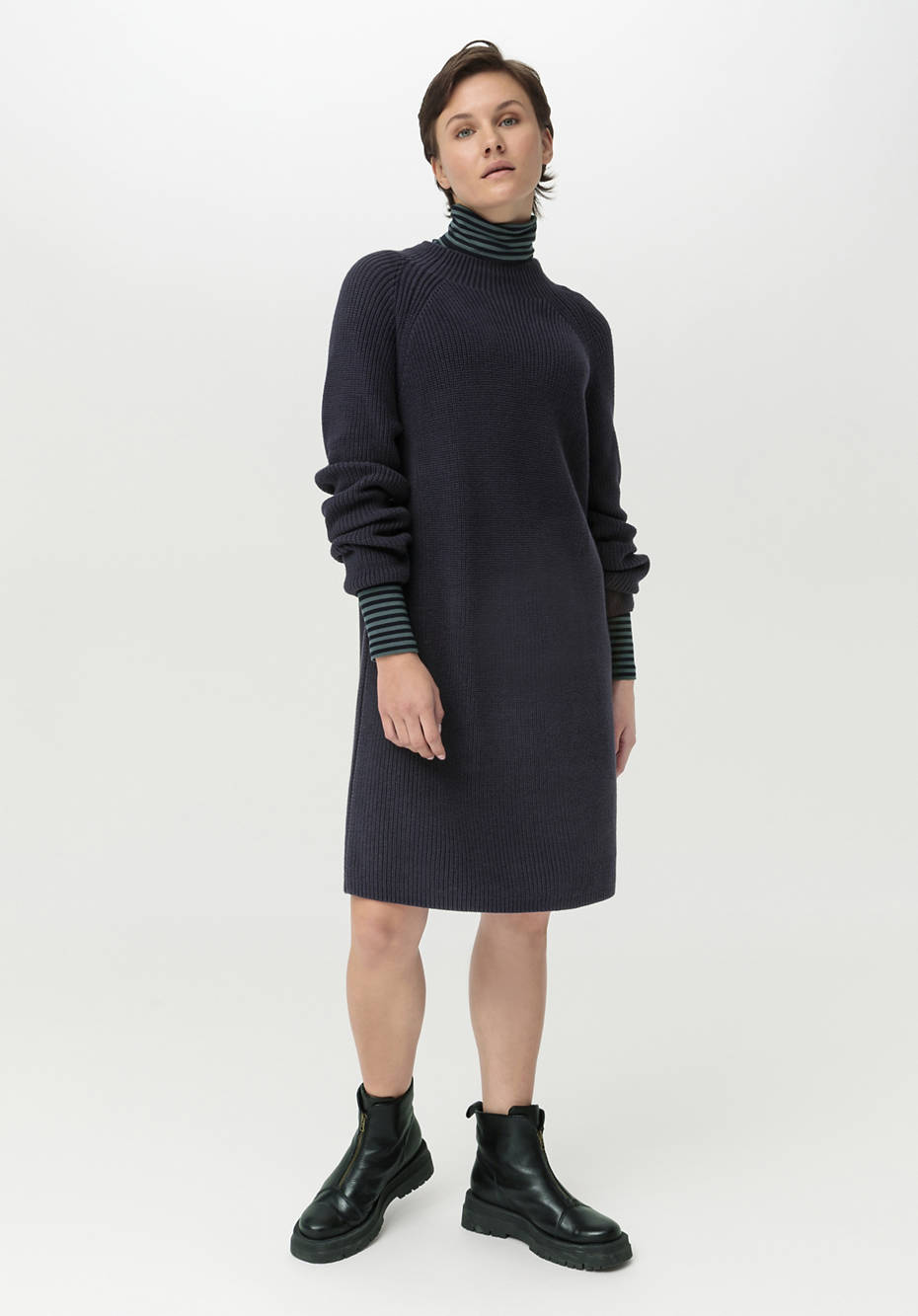 Strickkleid aus reiner Bio-Baumwolle