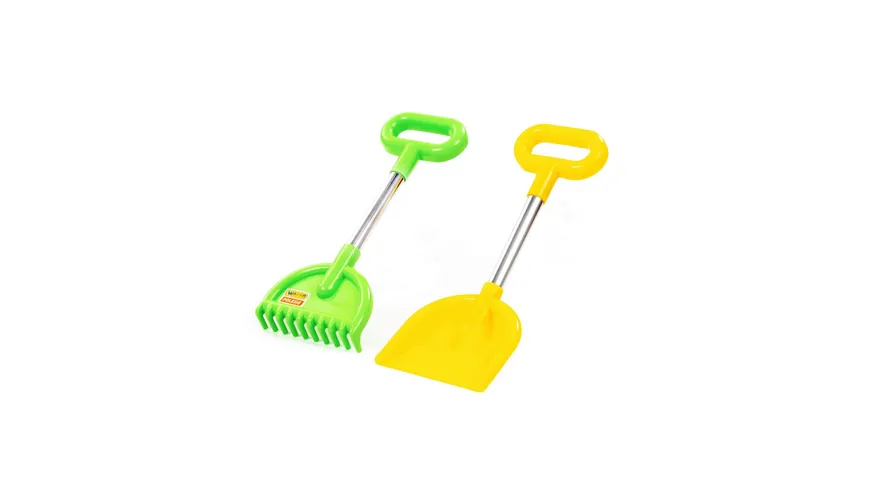 Polesi - Schaufel, Rechen Set, 1 Stück, sortiert