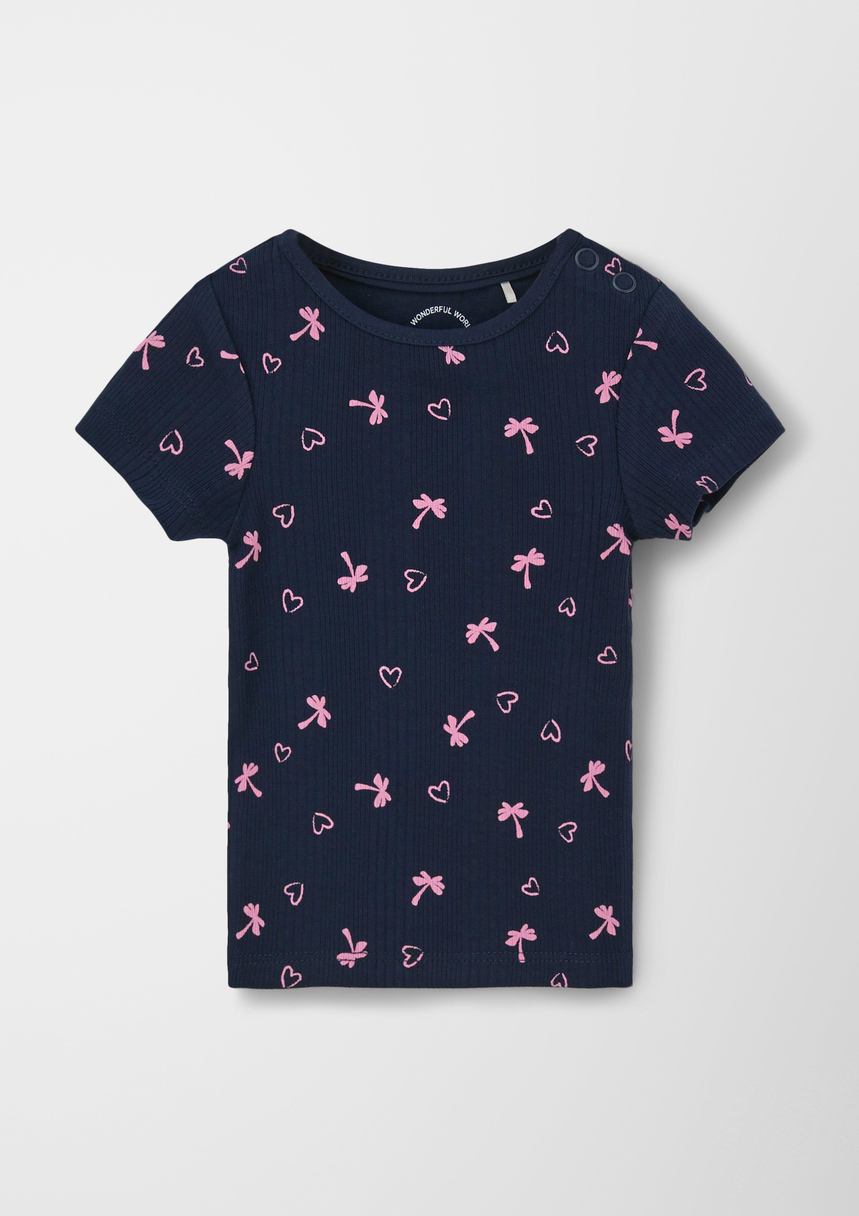 T-Shirt mit Alloverprint  2130658-59A1