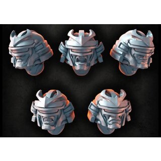 Bushi Scout Heads (5)
