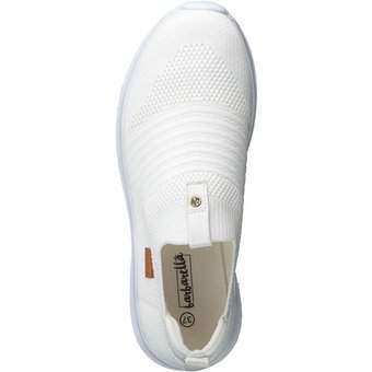 Barbarella Slip On Sneaker in weiß