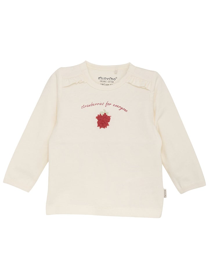 Minymo Longsleeve in Weiß günstig kaufen