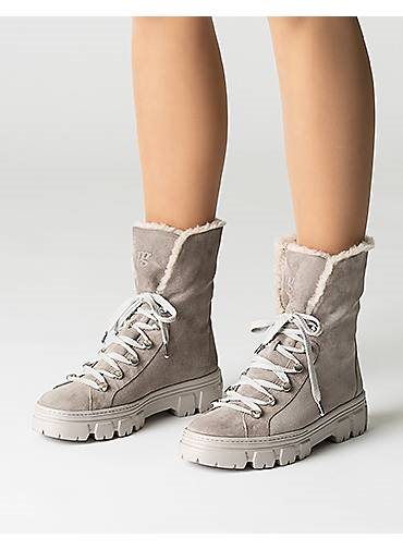 Paul Green Winterboot Schnürbootie mit Merino-Warmfutter
