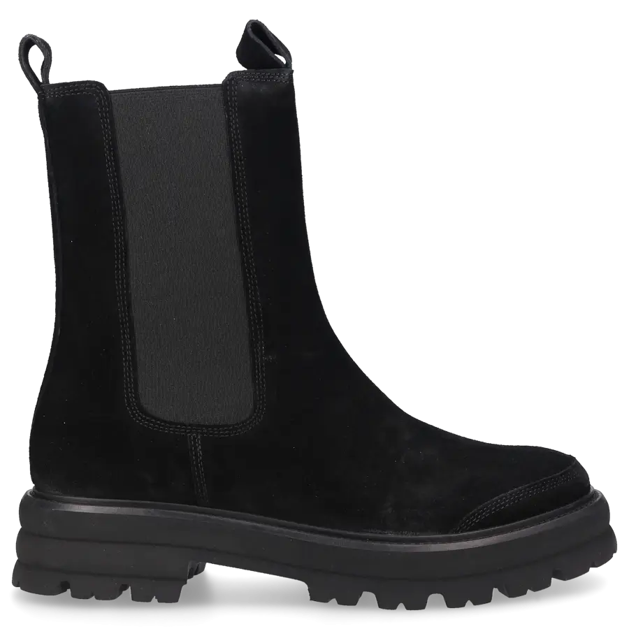 305 SOBE - Chelsea Boots EMIRATES Veloursleder - schwarz