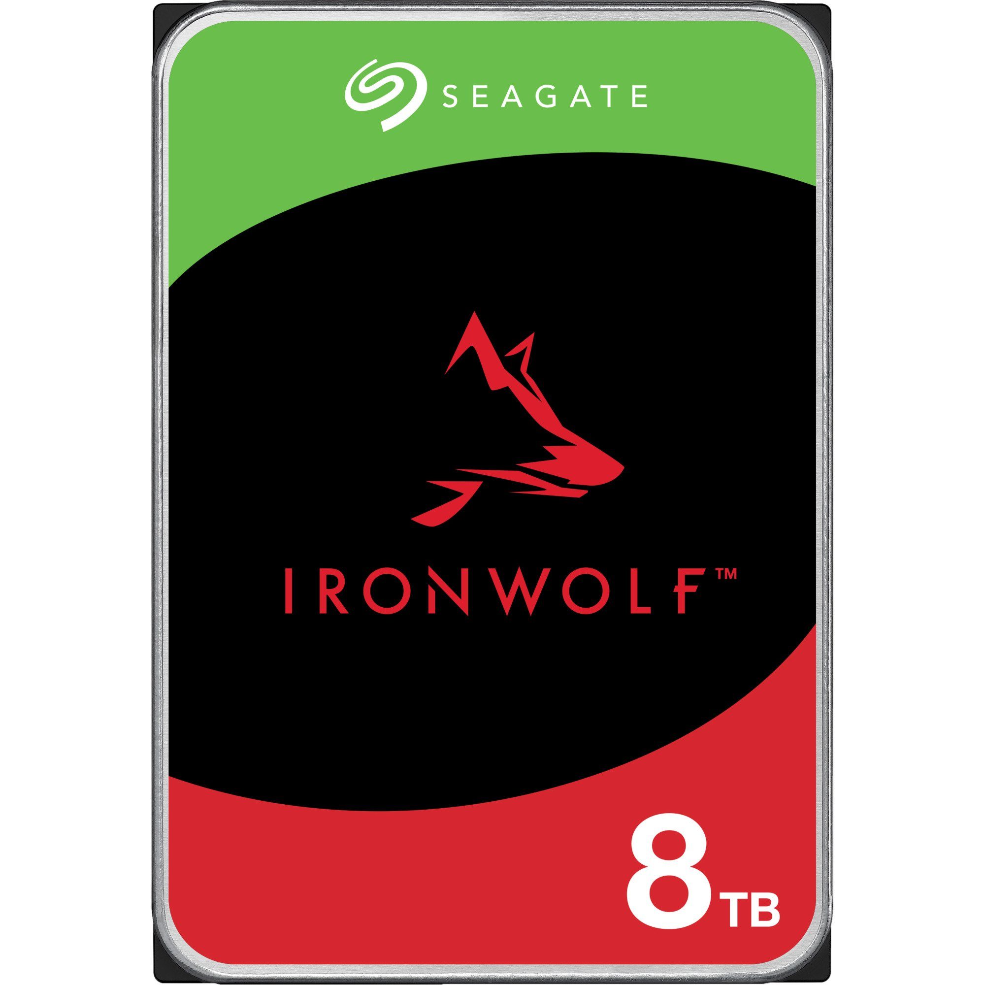 Seagate Seagate IronWolf NAS 8 TB CMR, Festplatte, (SATA 6 HDD-Festplatte (8.000 GB) 3,5