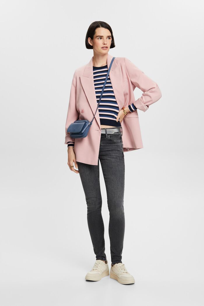 Skinny Jeans mit mittlerer Bundhöhe