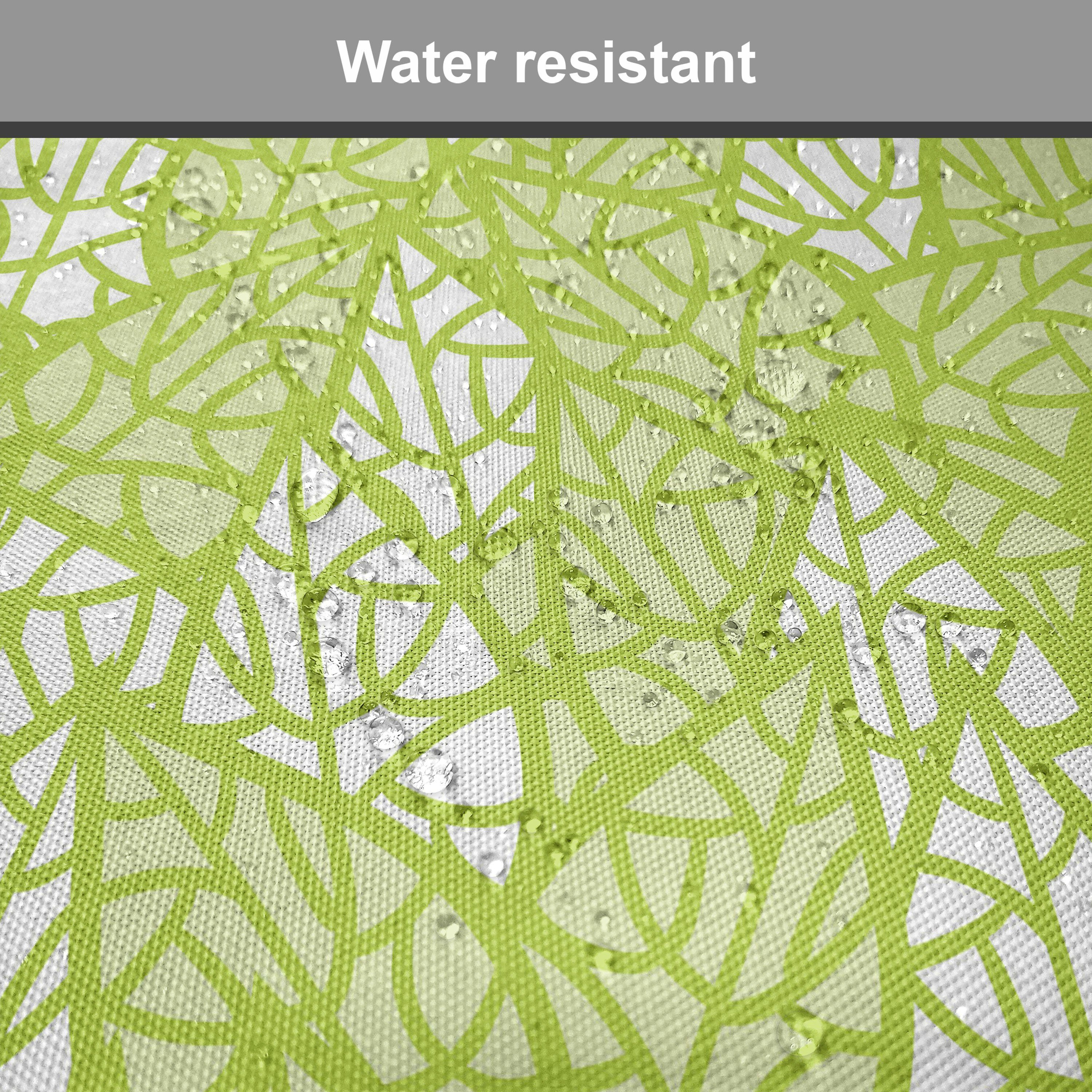 Abakuhaus Stuhlkissen Dekoratives wasserfestes Kissen mit Riemen für Küchensitze, Frühling Ökologie Garten Blätter