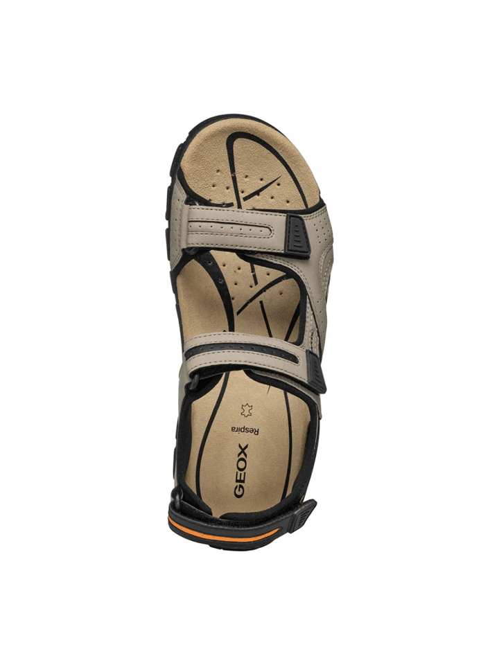 Geox Klassische Sandale U S.StRADA D-NBK SYNT.LEA in braun günstig kaufen