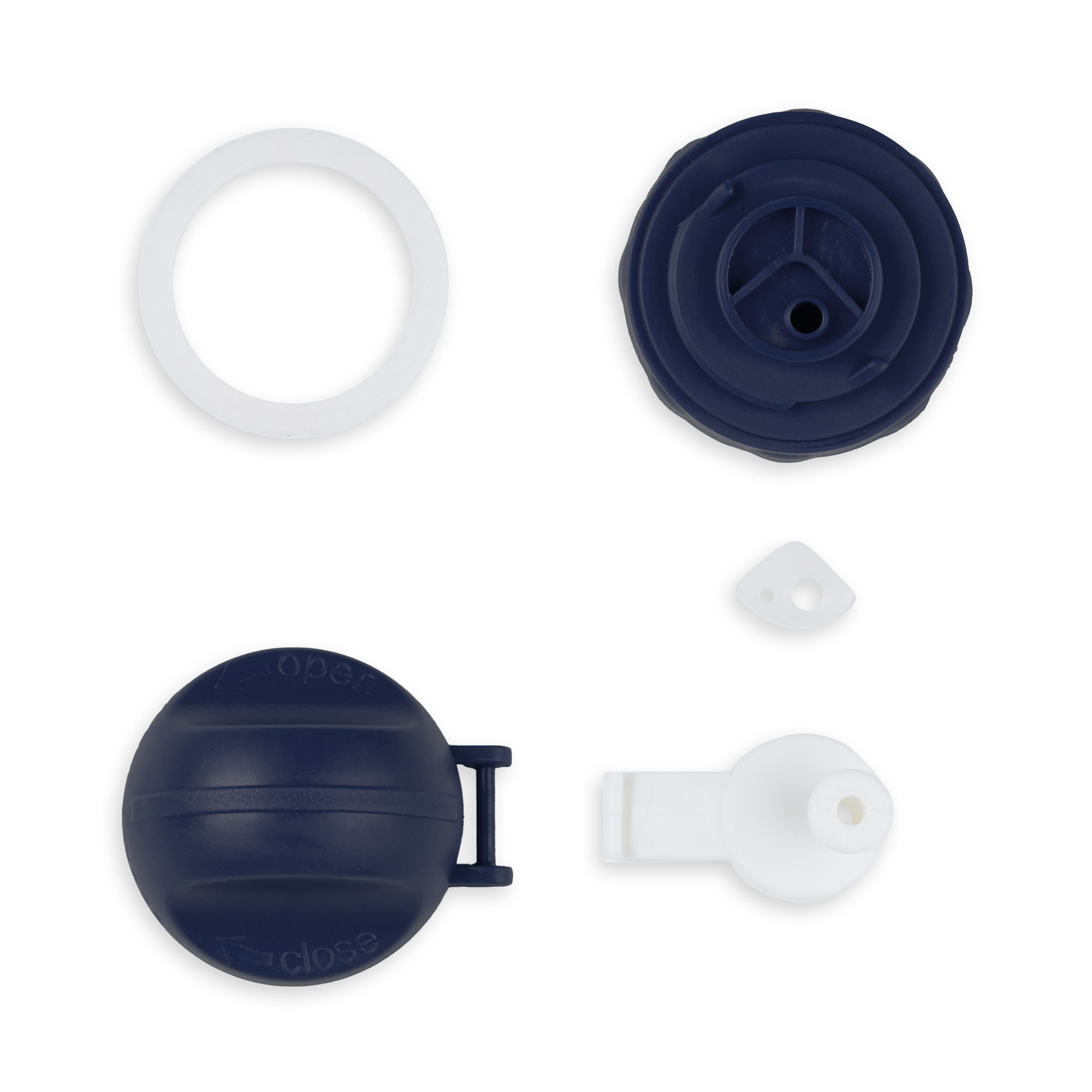 Trinkflaschenverschluß d-blau
