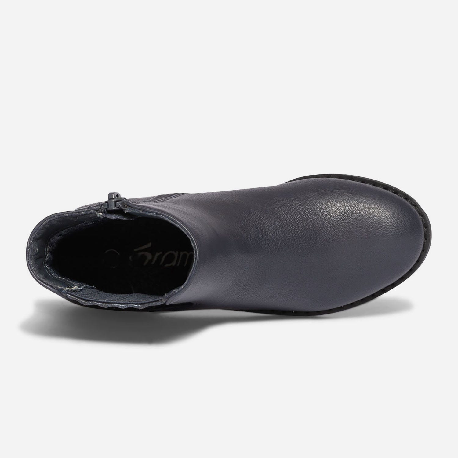 Chelsea boots marine à talon pailleté