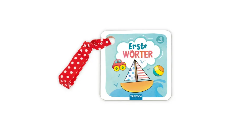 Trötsch Buggy-Buch Erste Wörter - Entdeckerbuch Beschäftigungsbuch Spielbuch Bilderbuch