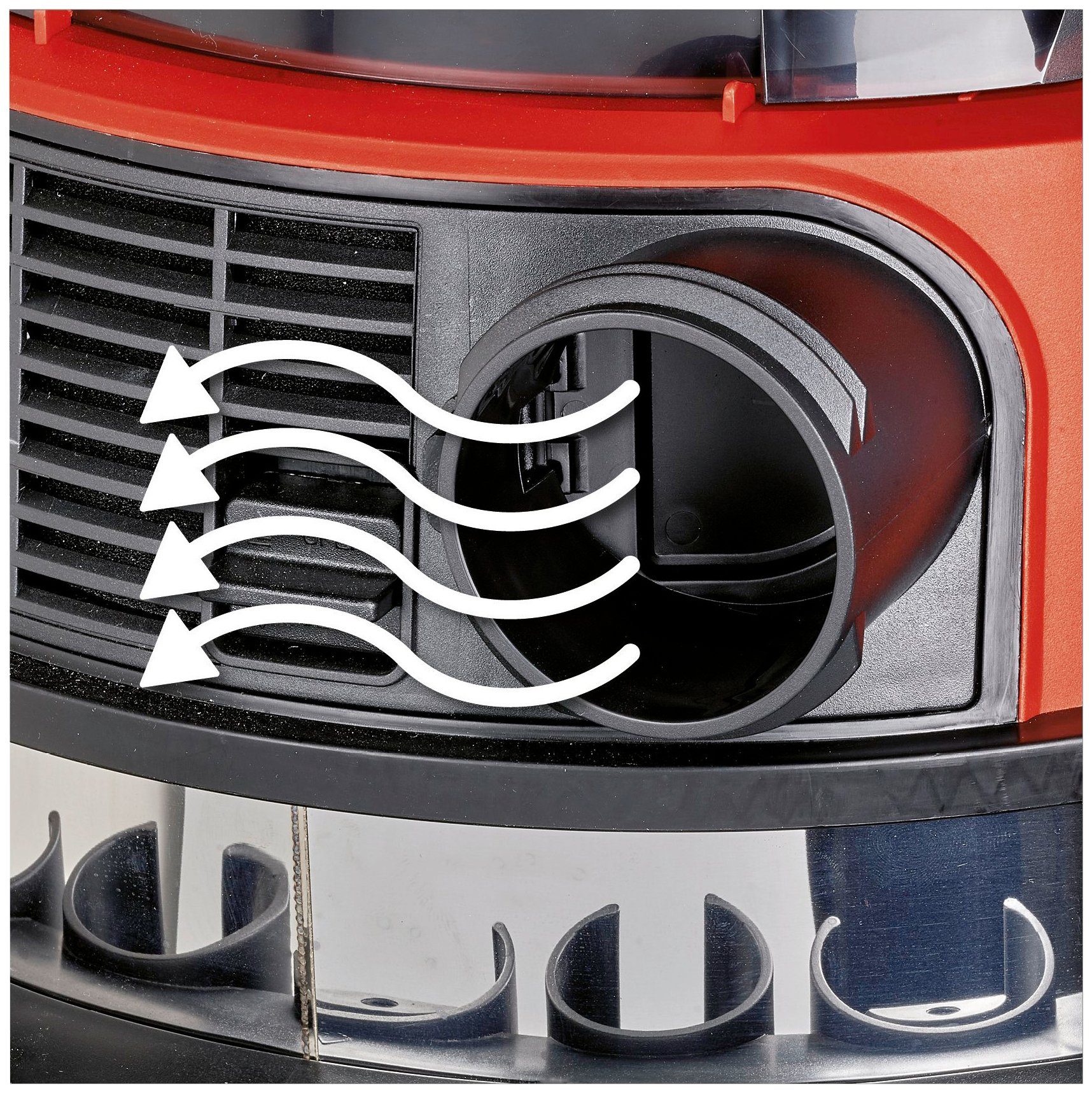 Einhell Nass-Trocken-Sauger TE-VC 36/25 Li S-Solo, 108 W, ohne Akku