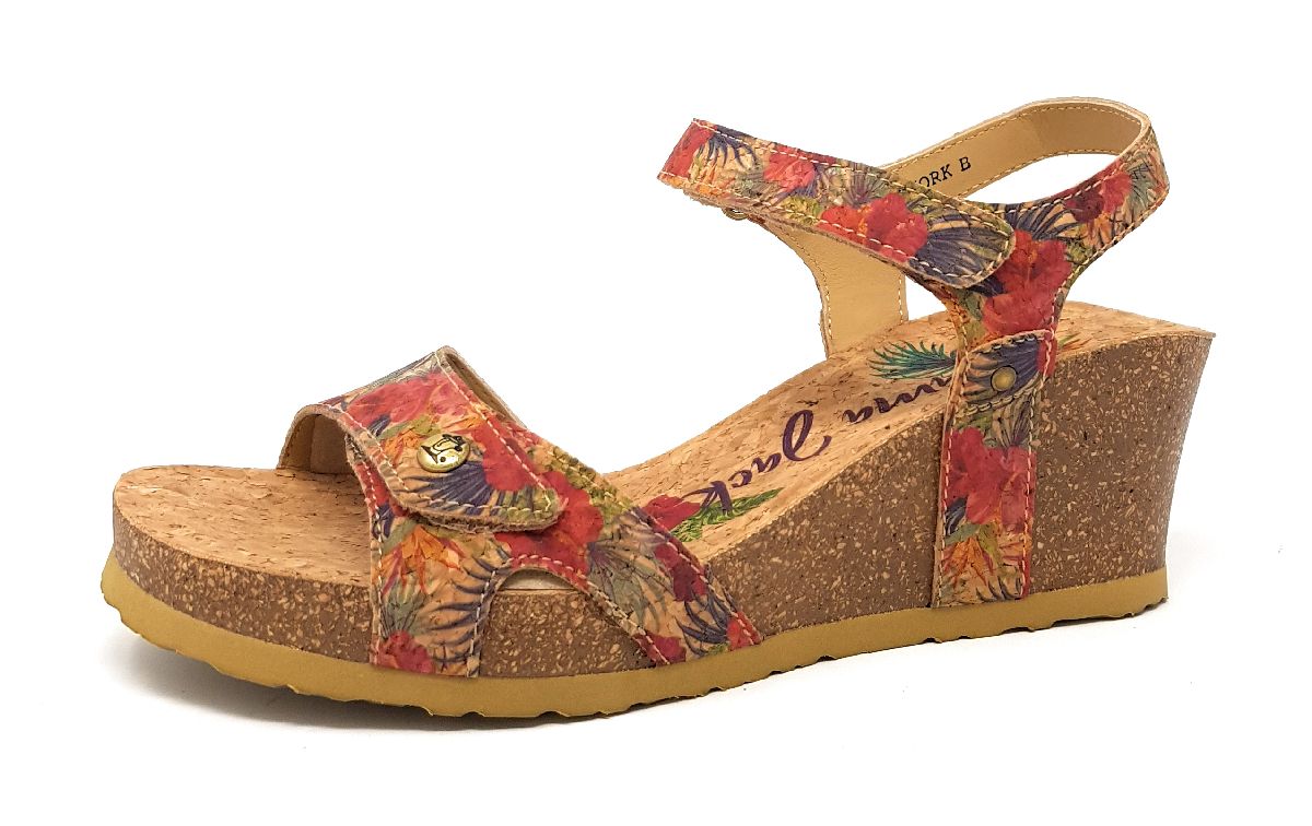 Panama Jack Cork B1 Julia Mehrfarbig Rojo/ Red