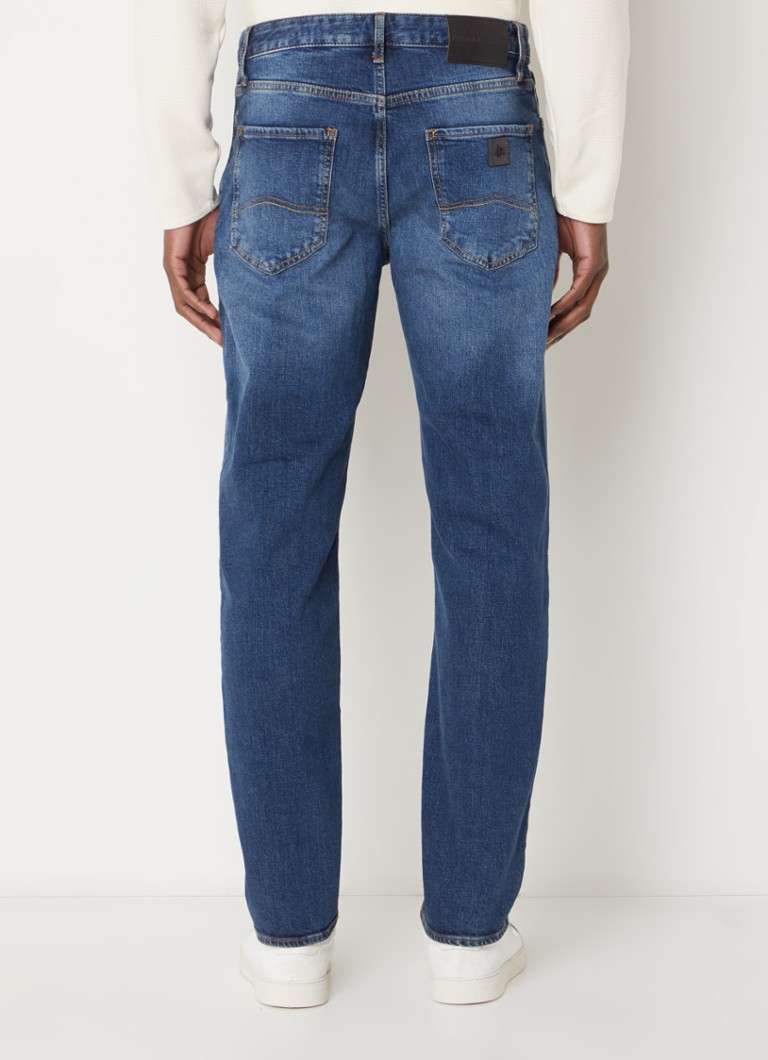 Jeans a gamba dritta Armani Exchange, lavaggio medio