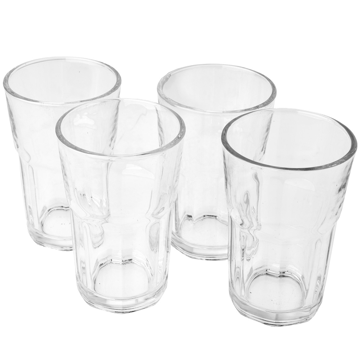 4 Trinkgläser im Set