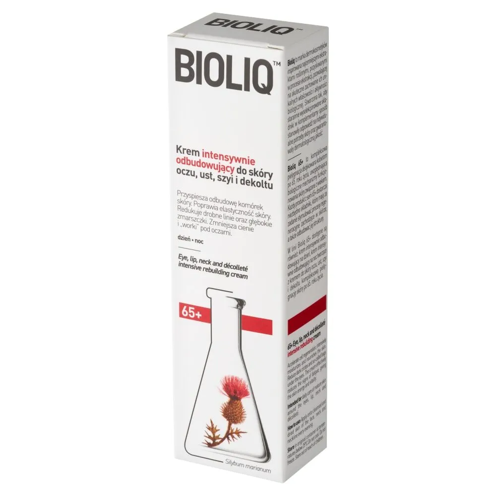 Bioliq 65+ Intenzivno regenerirajuća krema za kožu očiju, usana, vrata i dekoltea