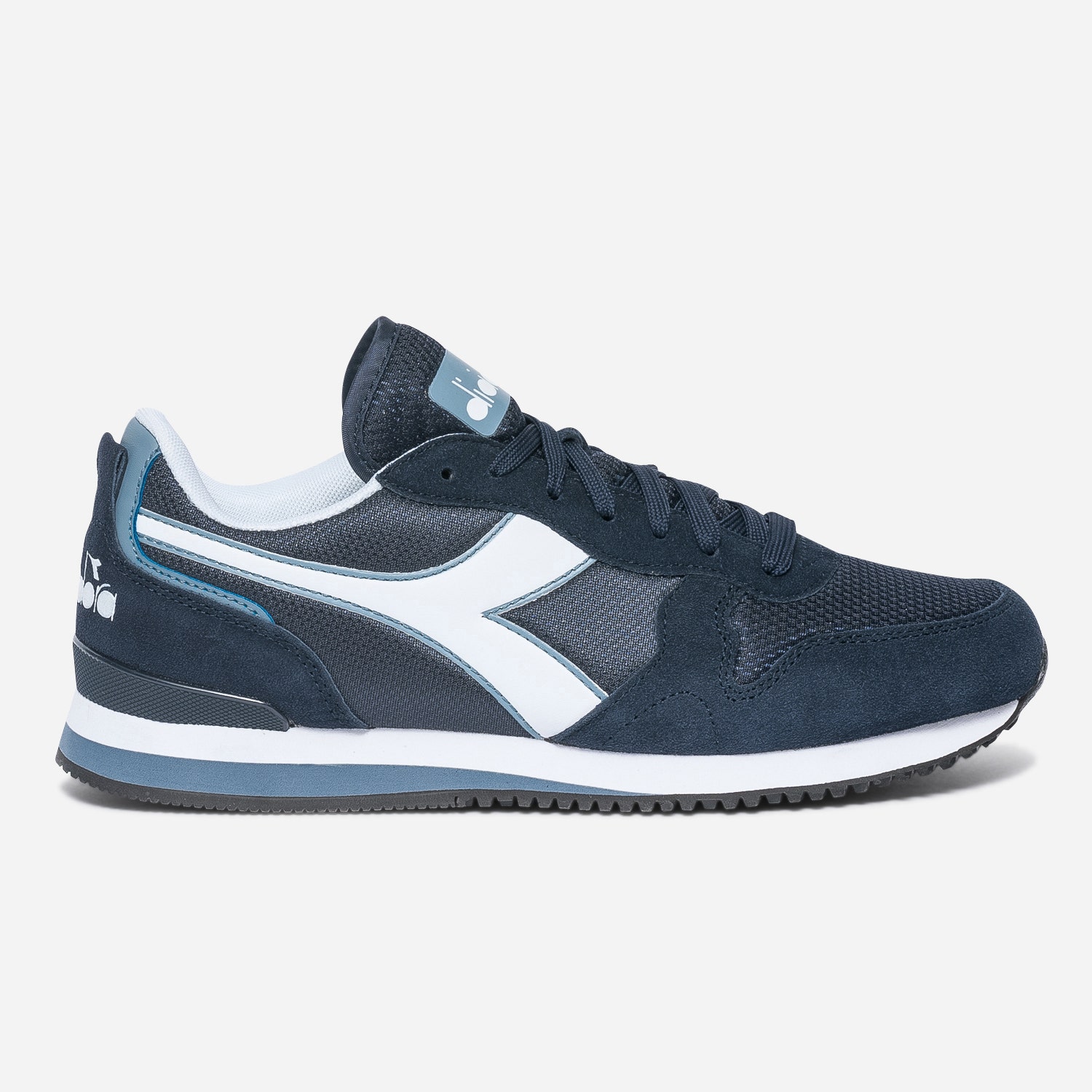 Tennis DIADORA bleu marine bi matière