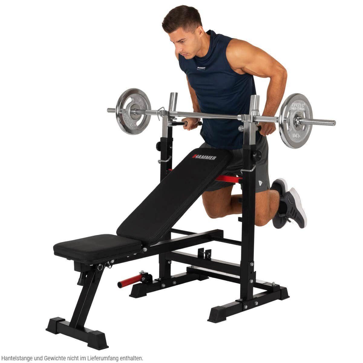 Hammer Trainingsbank Force 4.0 inkl. Rack