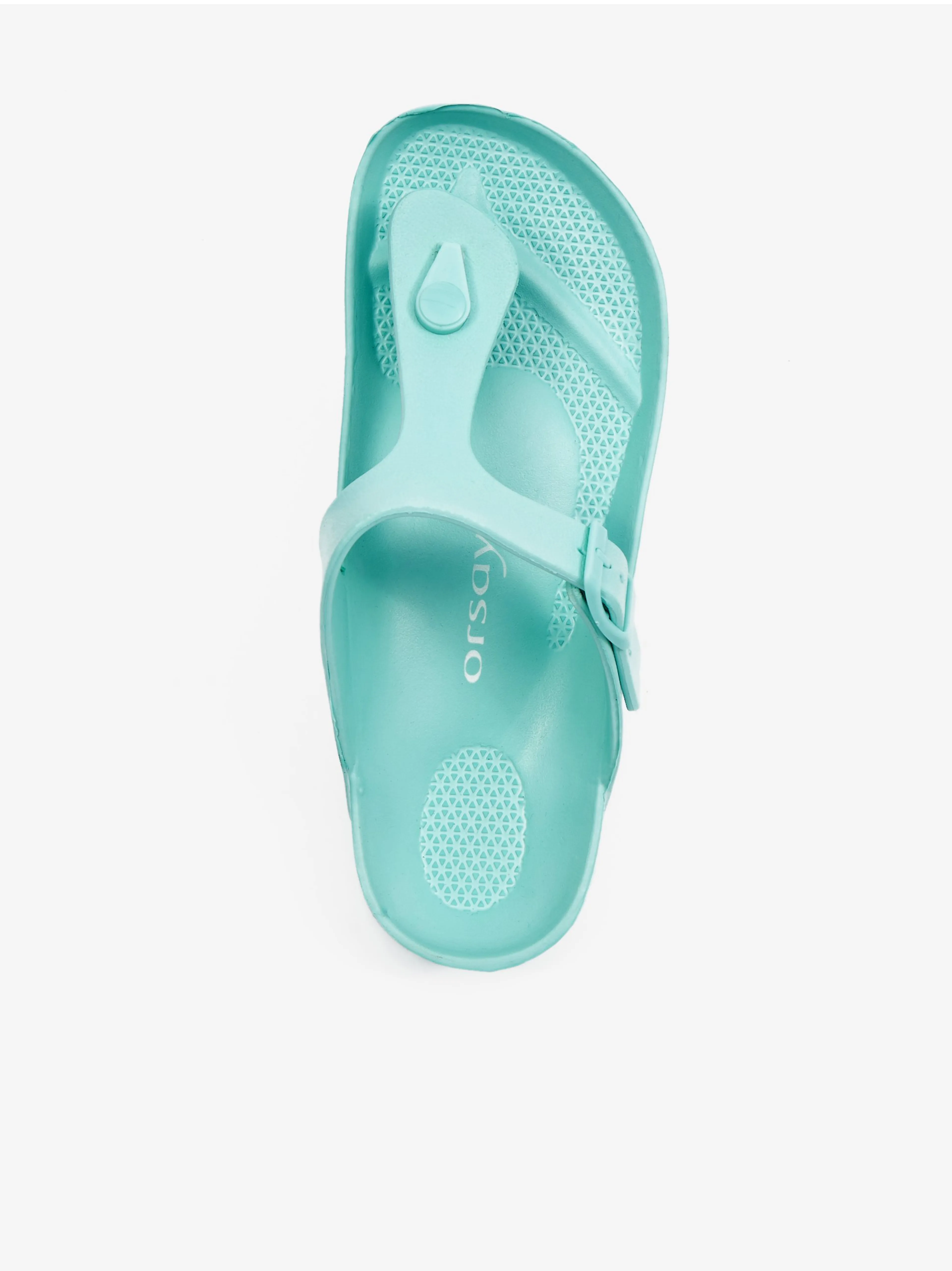 Türkisfarbene Damen-Flip-Flops ORSAY