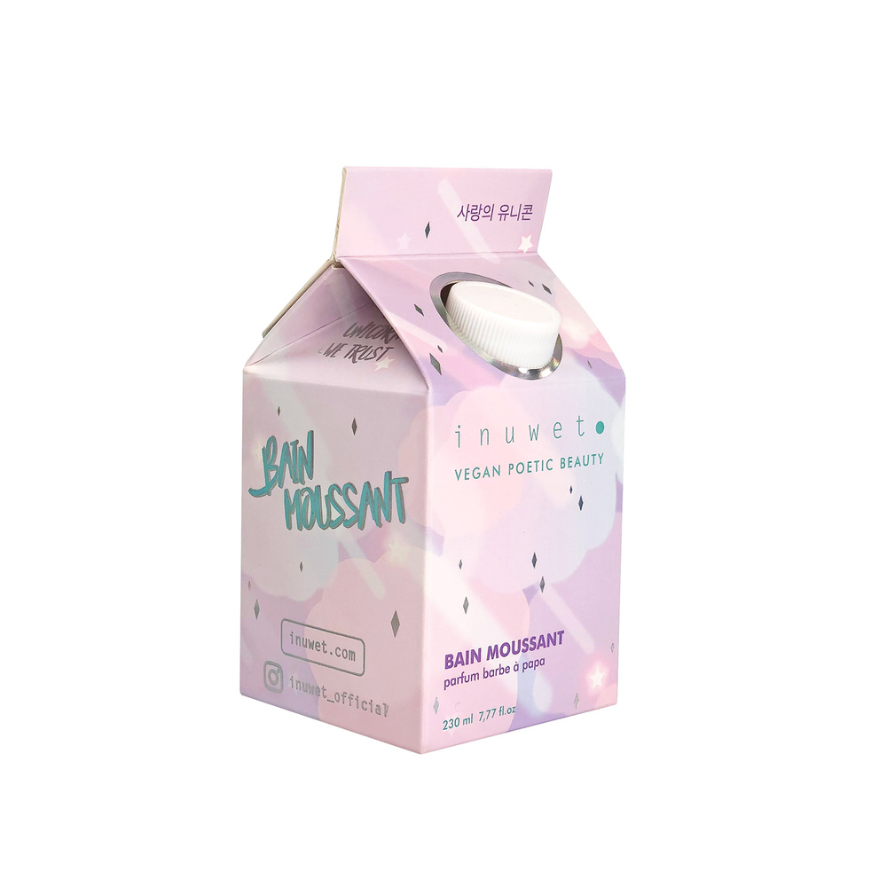 Inuwet BAIN MOUSSANT barbe à papa BAIN MOUSSANT