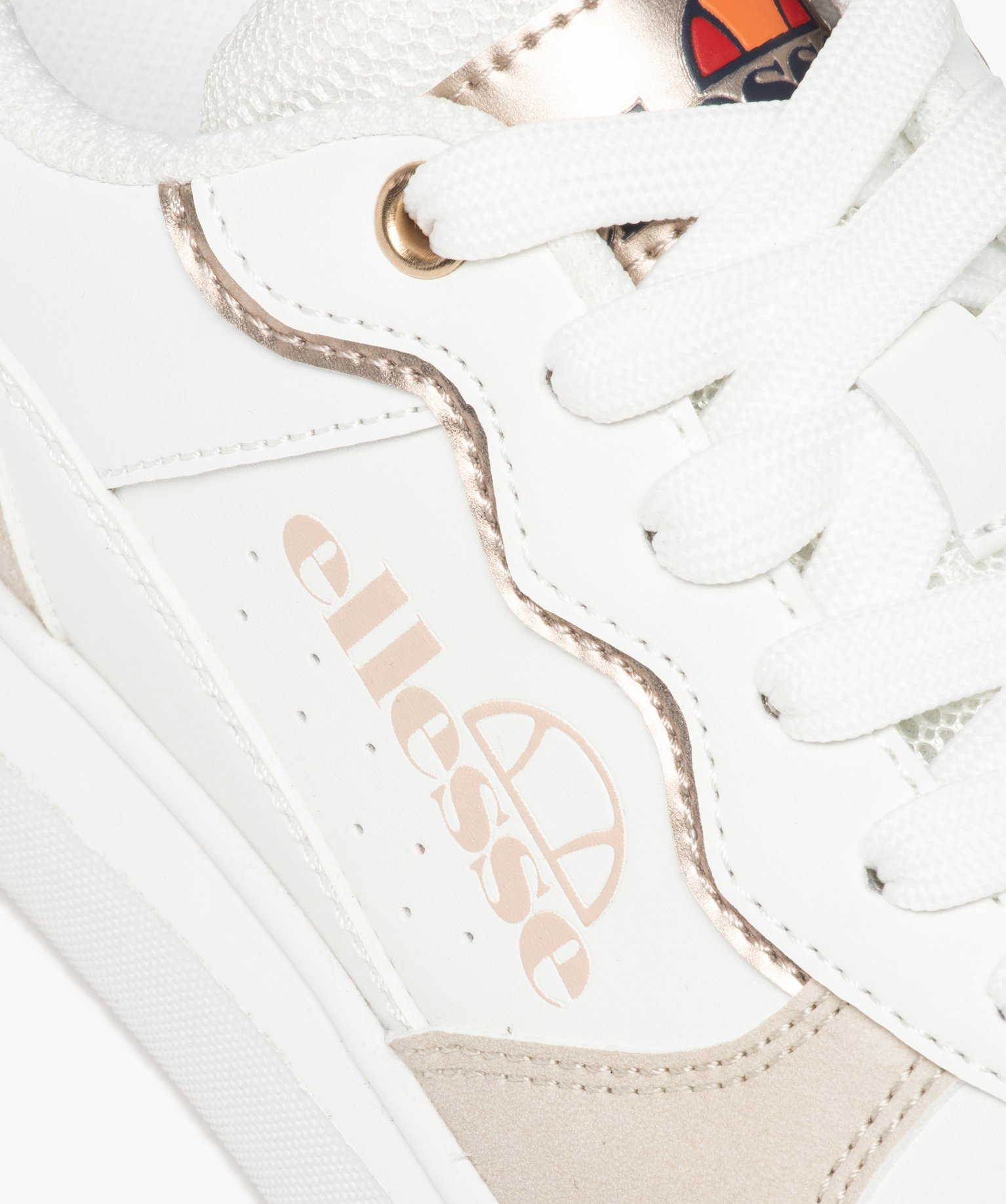 Baskets femme girly à semelle épaisse - Ellesse Kaylin blanc | GEMO