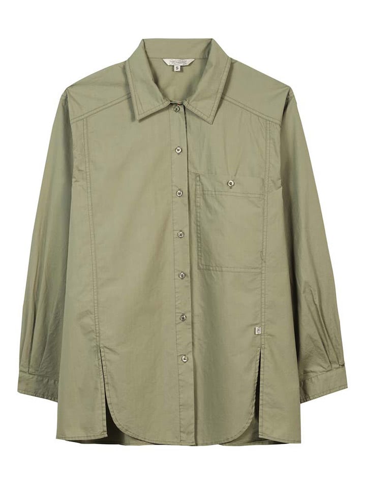 Herrlicher Bluse in Khaki günstig kaufen