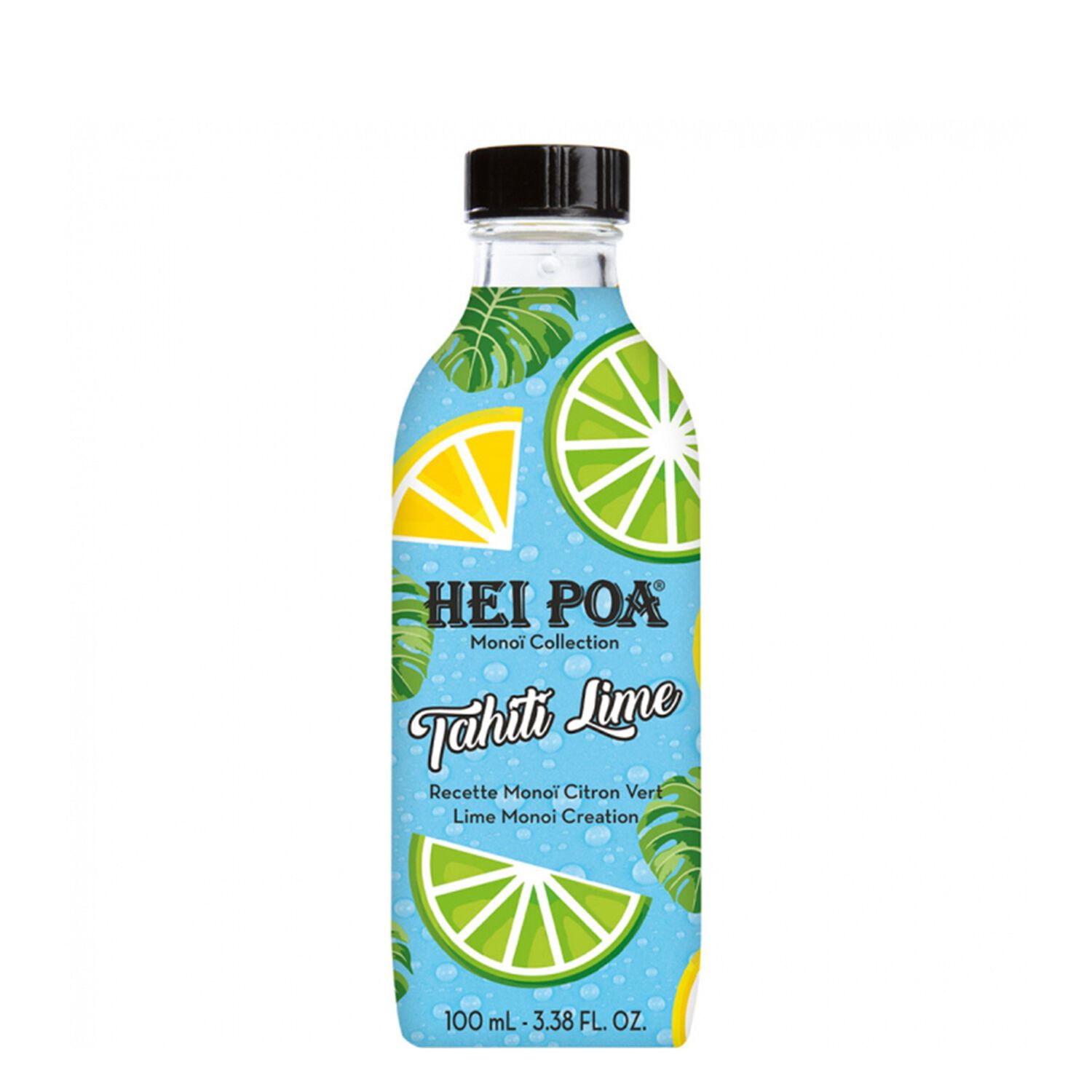 Hei Poa Monoï Tahiti Collection Citron Vert Huile Multi-Usage 100 ml