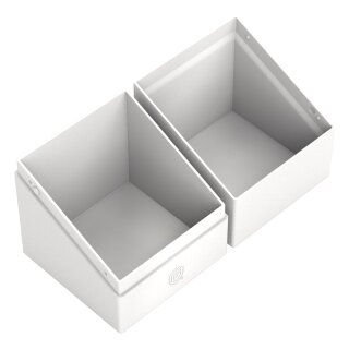 Ultimate Guard Boulder Deck Case 100+ Solid Weiß