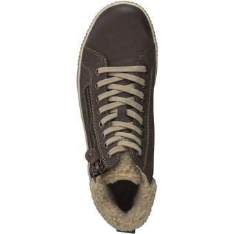 Remonte Schnürstiefelette in grau