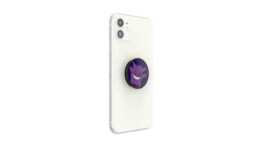 PopGrip - ausziehbarer Handy-Griff Handyhalter - Pokémon Enamel Glow in the Dark Gengar