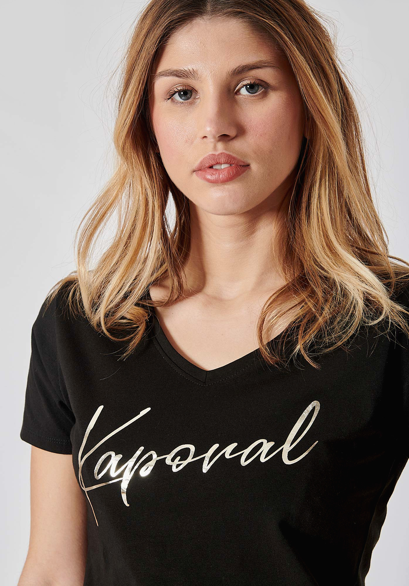 FRAN   T-shirt noir Femme